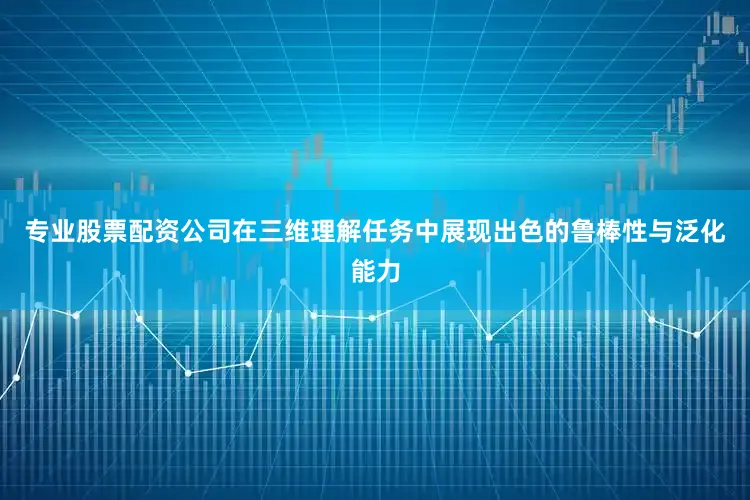 专业股票配资公司在三维理解任务中展现出色的鲁棒性与泛化能力