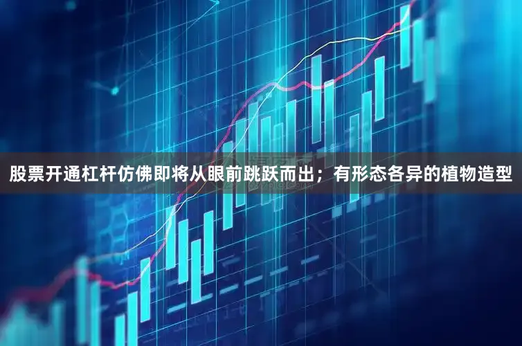 股票开通杠杆仿佛即将从眼前跳跃而出；有形态各异的植物造型